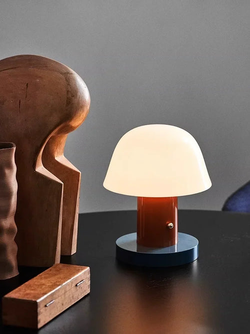 lampe à poser rétro danoise ambiance chaleureuse et décorative - vue 6 sur 9