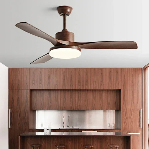 ventilateur moderne avec télécommande pour intérieur design - vue 2 sur 12
