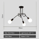 lustre sputnik moderne style industriel pour intérieur élégant