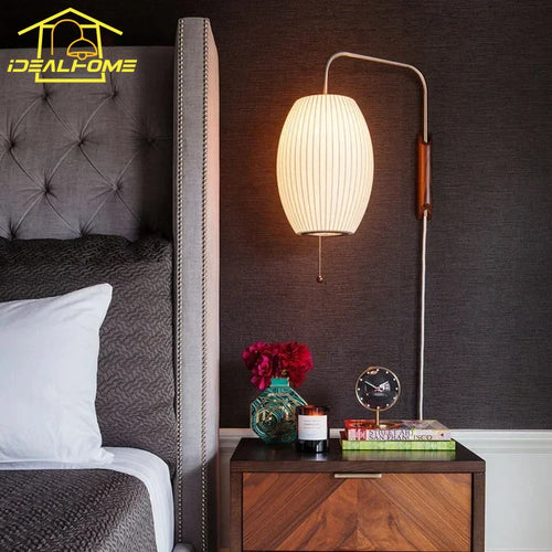 applique murale en soie design italien pour décoration moderne - vue 5 sur 9