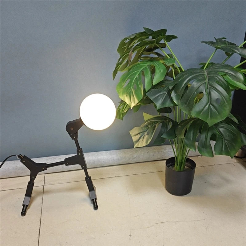 lampadaire moderne en fer design créatif pour décoration nordique - vue 3 sur 7