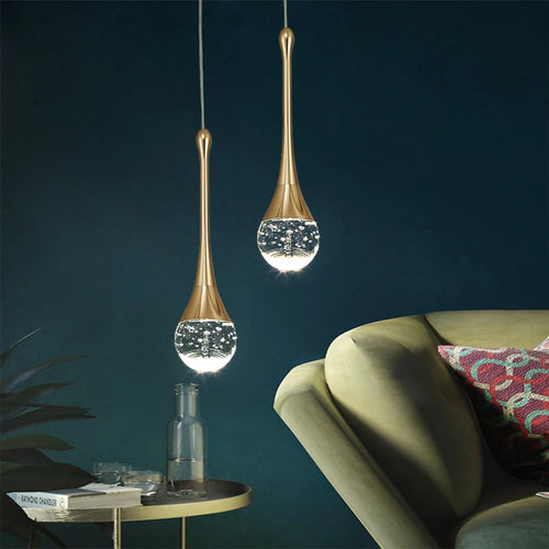 Suspension en cristal au design moderne - vue 2 sur 18