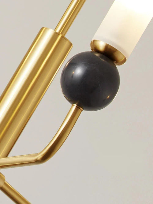 lustre moderne à LED pour décoration intérieure élégante et simple - vue 6 sur 10