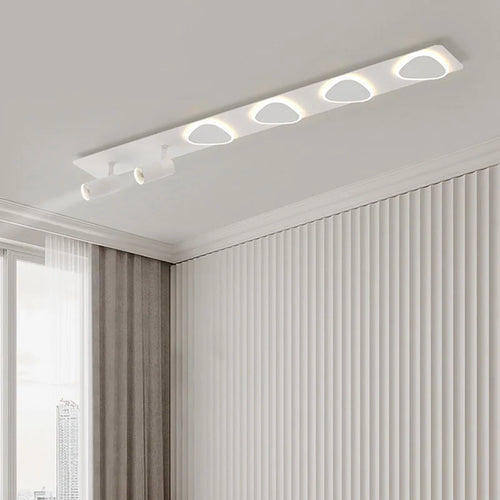 plafonnier led moderne avec projecteur luminaire décoratif d'intérieur - vue 5 sur 18