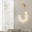 Applique murale de chevet style minimaliste crème italienne