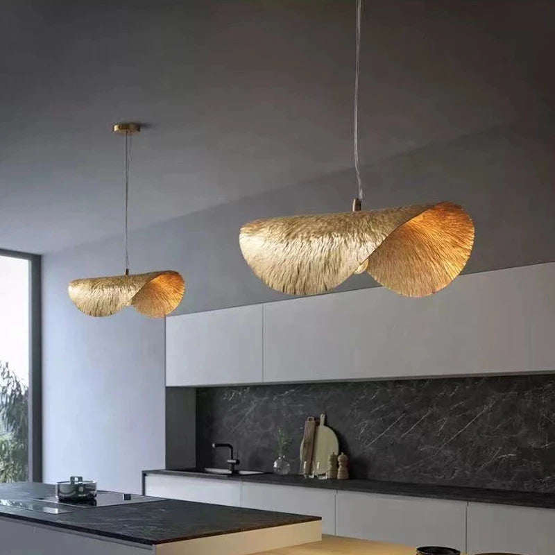 suspension en cuivre créative pour décoration intérieure design - vue 5 sur 7
