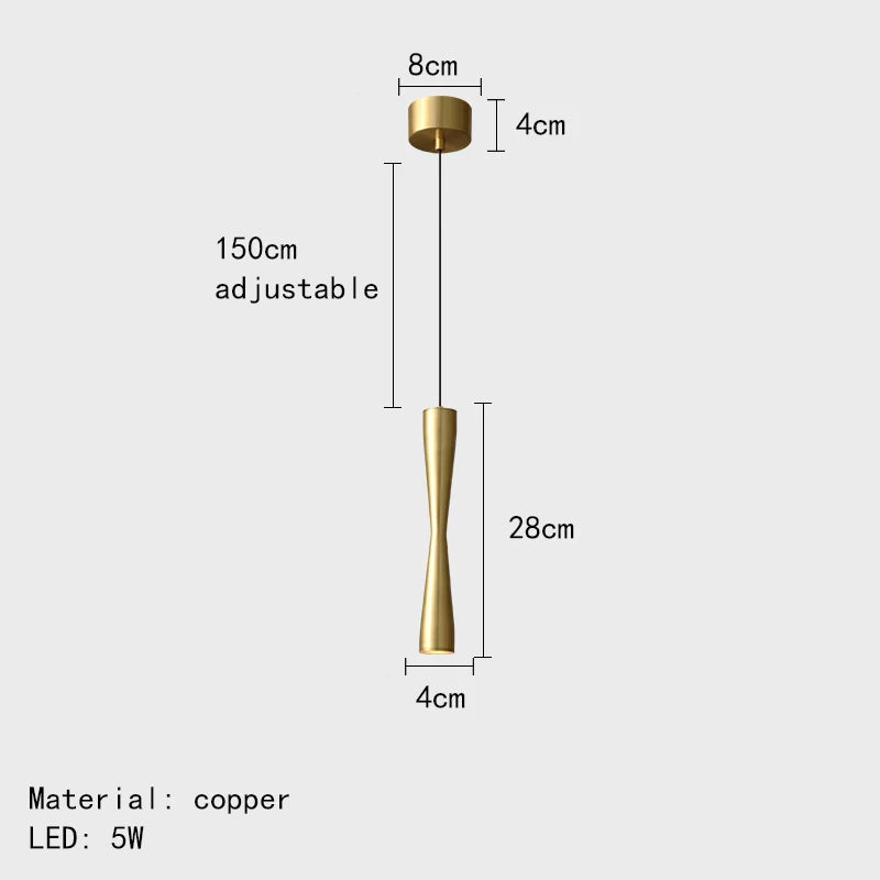 suspension moderne design réglable pour intérieur élégant - vue 8 sur 8
