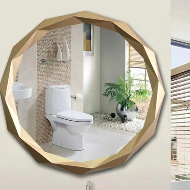 miroirs décoratifs ronds pour maquillage et décoration intérieure - vue 5 sur 7