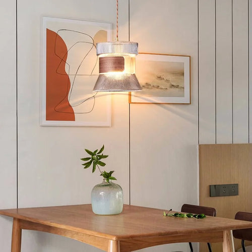 suspension modernes en verre nordiques pour décoration restaurant - vue 5 sur 16