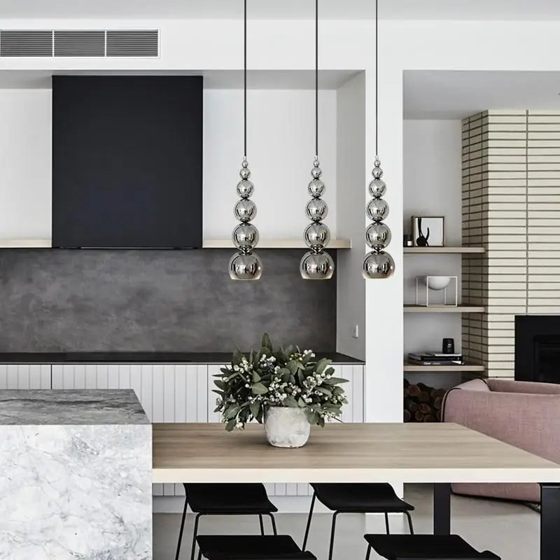 lustre led design moderne pour décoration intérieure élégante et luxueuse - vue 3 sur 11