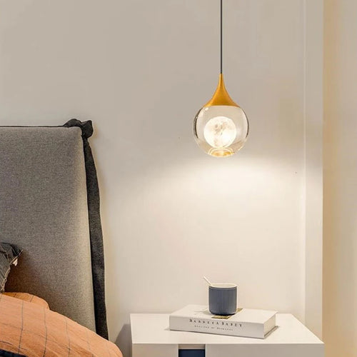 lustre nordique en cristal pour décoration moderne et élégante - vue 5 sur 12