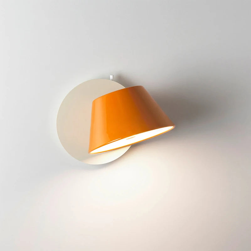 Applique murale LED abat-jour conique rotatif - vue 3 sur 10