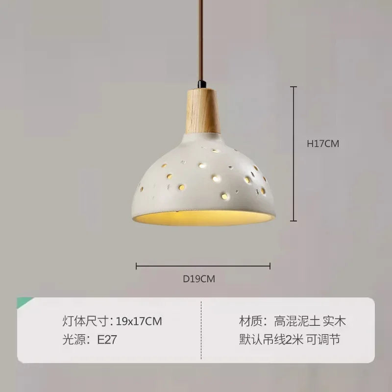 lustre créatif rétro pour décoration moderne et ambiance chaleureuse - vue 12 sur 13