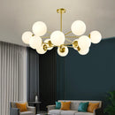Moderne Simple suspension LED lumière fer lustre chambre salon salle à manger éclairage à la maison noir/or E27 220V plafonnier