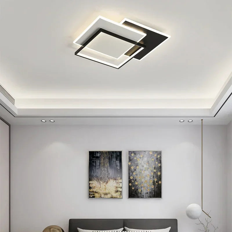 lustre moderne simple pour décoration intérieure lumineuse - vue 4 sur 20