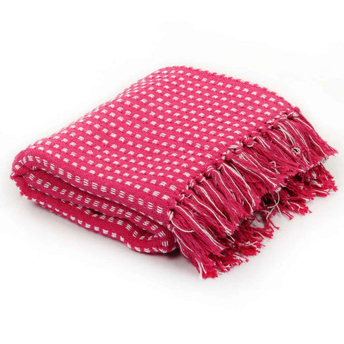 Plaid coton chevrons doux confortable pour salon chambre - vue 17 sur 17