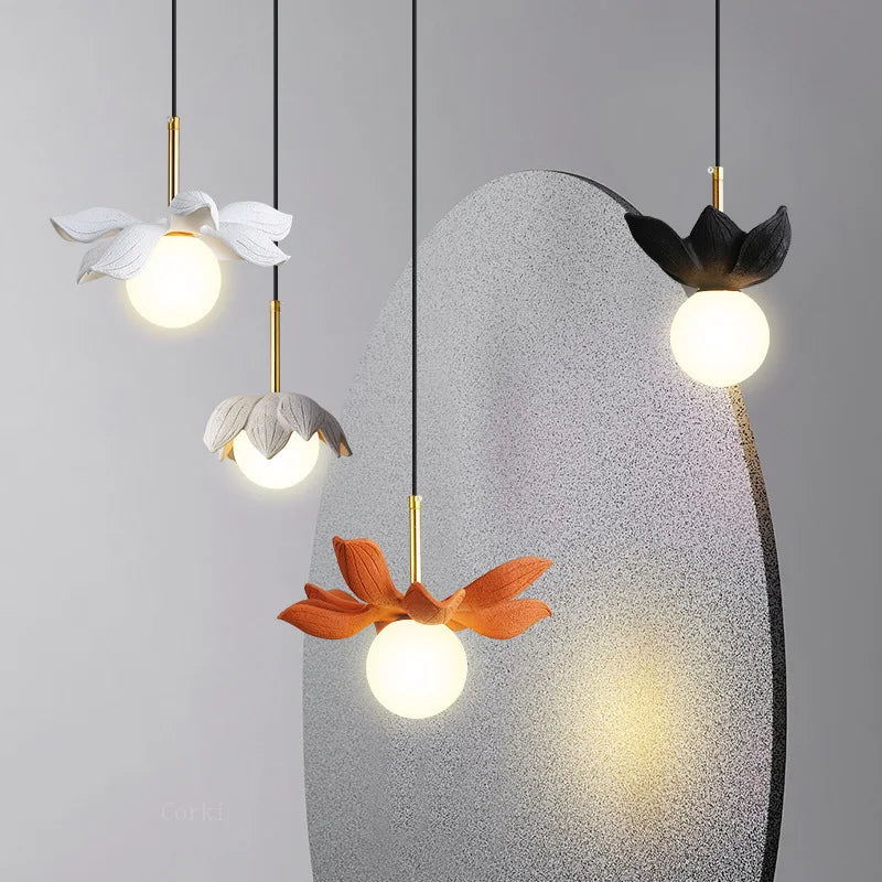 suspension moderne en résine pour décoration intérieure élégante - vue 1 sur 22