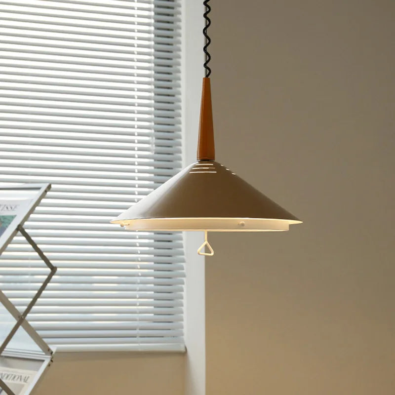suspension LED design nordique anneau moderne décoratif intérieur - vue 3 sur 9