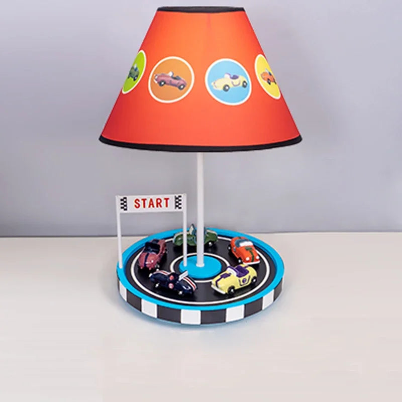 lampe de bureau voiture lumineuse pour enfant et bébé - vue 3 sur 6