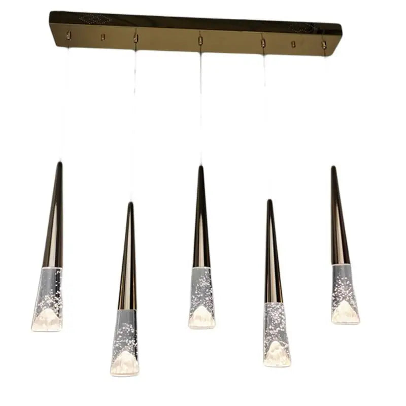 suspension moderne en cristal pour éclairage intérieur élégant - vue 13 sur 16