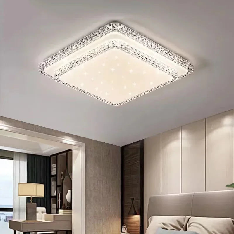 plafonnier led moderne pour décoration intérieure élégante et simple - vue 4 sur 15