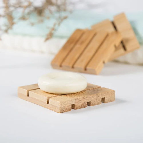 porte-savon en bambou créatif avec huiles essentielles et drainage - vue 7 sur 6