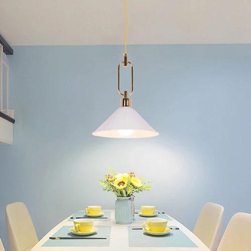 lampe suspendue métallique vantage réglable en hauteur - vue 5 sur 12