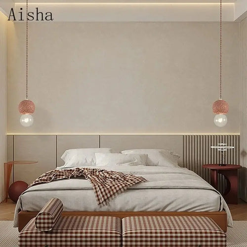 suspension wabi-sabi design luminaire nordique créatif pour intérieur - vue 5 sur 12