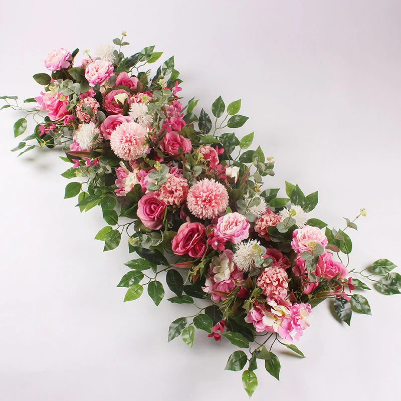 décoration murale fleurs artificielles pour mariage et événements - vue 3 sur 12