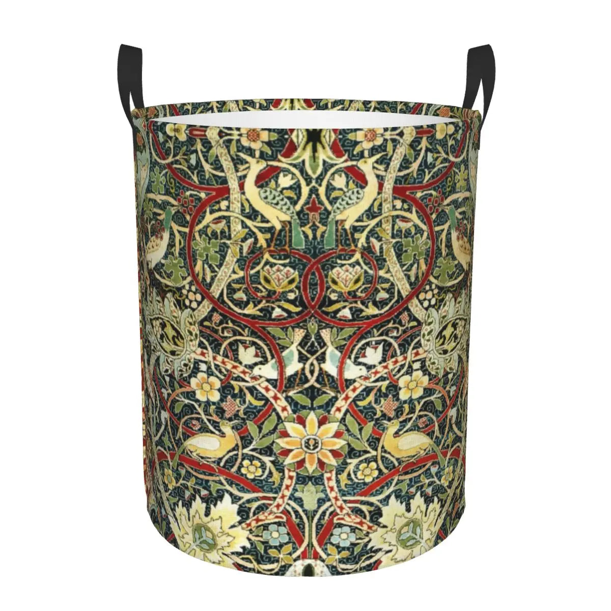 panier à linge pliable floral pour rangement jouets bébé - vue 21 sur 30