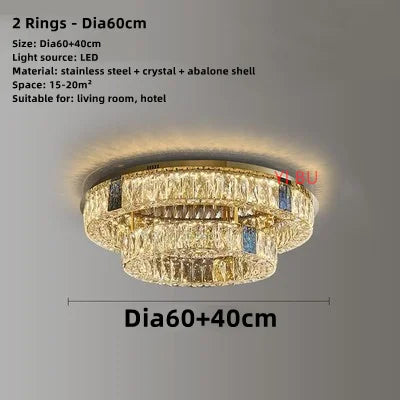 plafonnier led rond design nordique en acier inoxydable 	 modèle - vue 13 sur 12