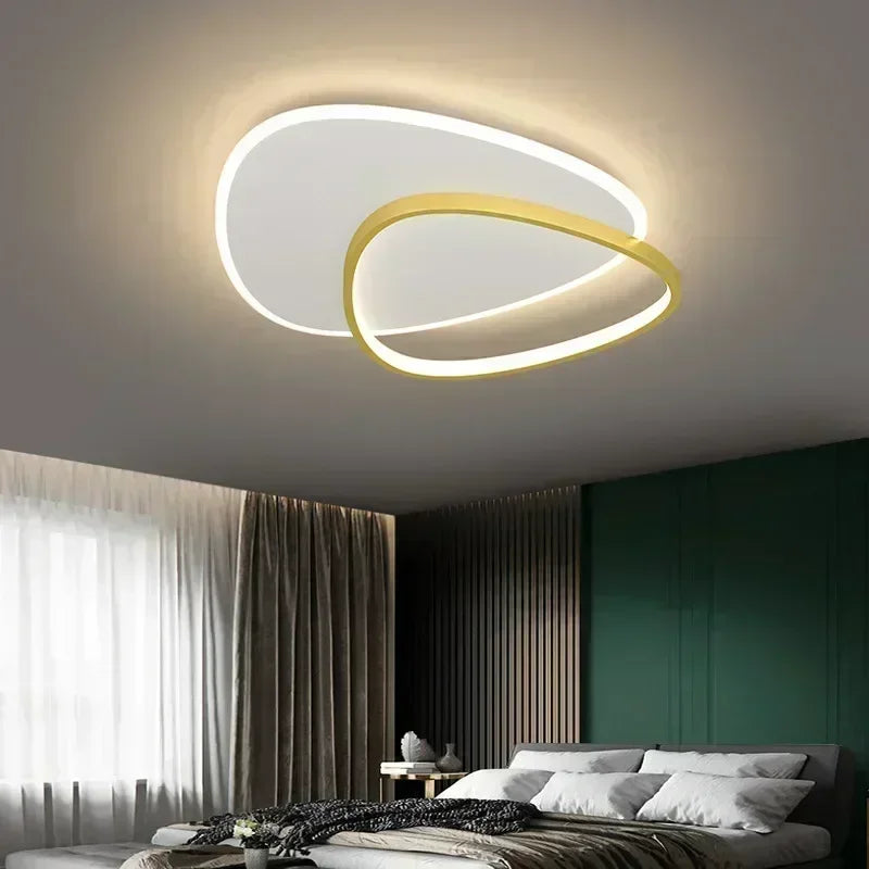lustre intérieur moderne à leds pour décoration de la maison - vue 3 sur 21