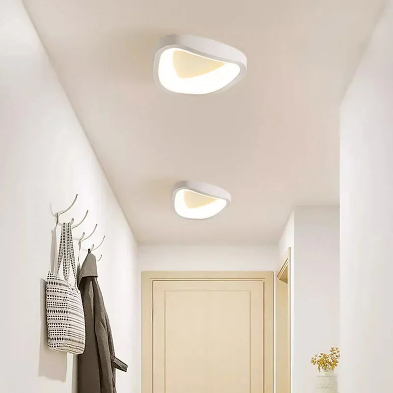 Plafonnier LED nordique pour salon - vue 4 sur 30