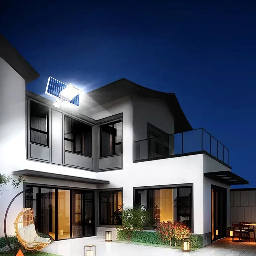 lampadaire led solaire super lumineux pour extérieur et jardin - vue 5 sur 11