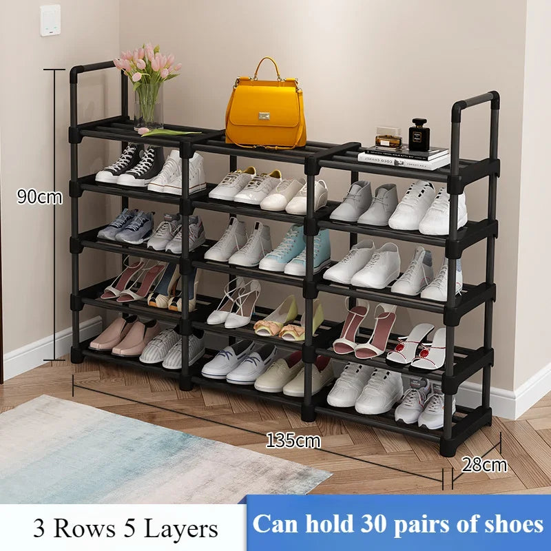 etagère à chaussures multicouche amovible et économique - vue 7 sur 11