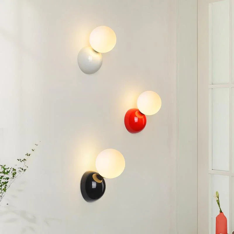 LED Applique Moderne Crème Cucurbit Flare Lumière Pour Chambre Chevet Salon Couloir Escalier Allée Balcon Décorations pour La Maison - vue 3 sur 9