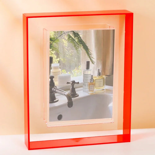cadre photo acrylique transparent support décoration intérieure bureau - vue 8 sur 14