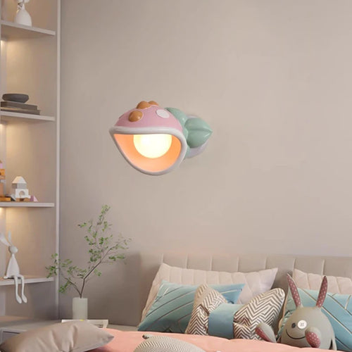 applique murale mignonne pour chambre d'enfant design fleur princesse - vue 4 sur 6
