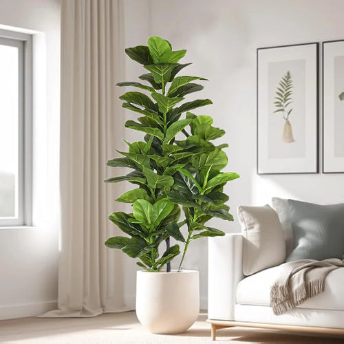 arbre tropical artificiel ficus pour décoration maison jardin boutique - vue 2 sur 12