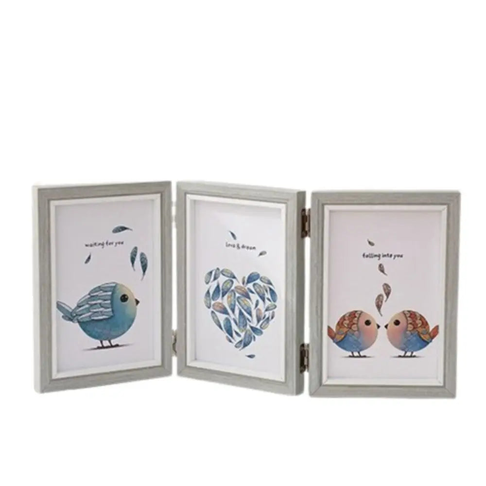 cadre photo pliable en bois pour album de bureau - vue 13 sur 14
