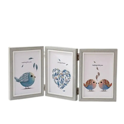 cadre photo pliable en bois pour album de bureau - vue 13 sur 14