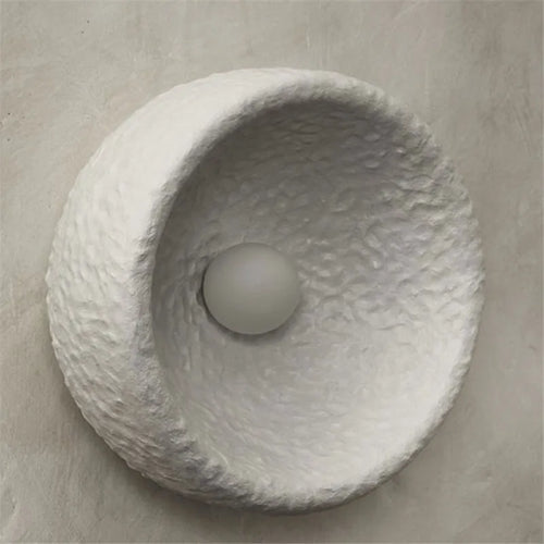 applique murale japonaise en pierre style wabi sabi décor intérieur - vue 7 sur 6