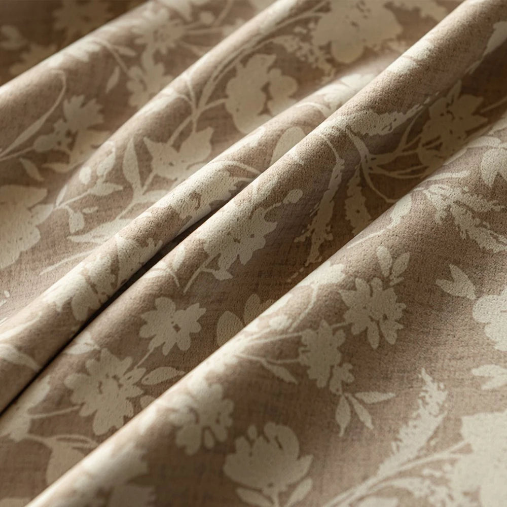 Rideau occultant floral moderne pour salon chambre - vue 5 sur 10