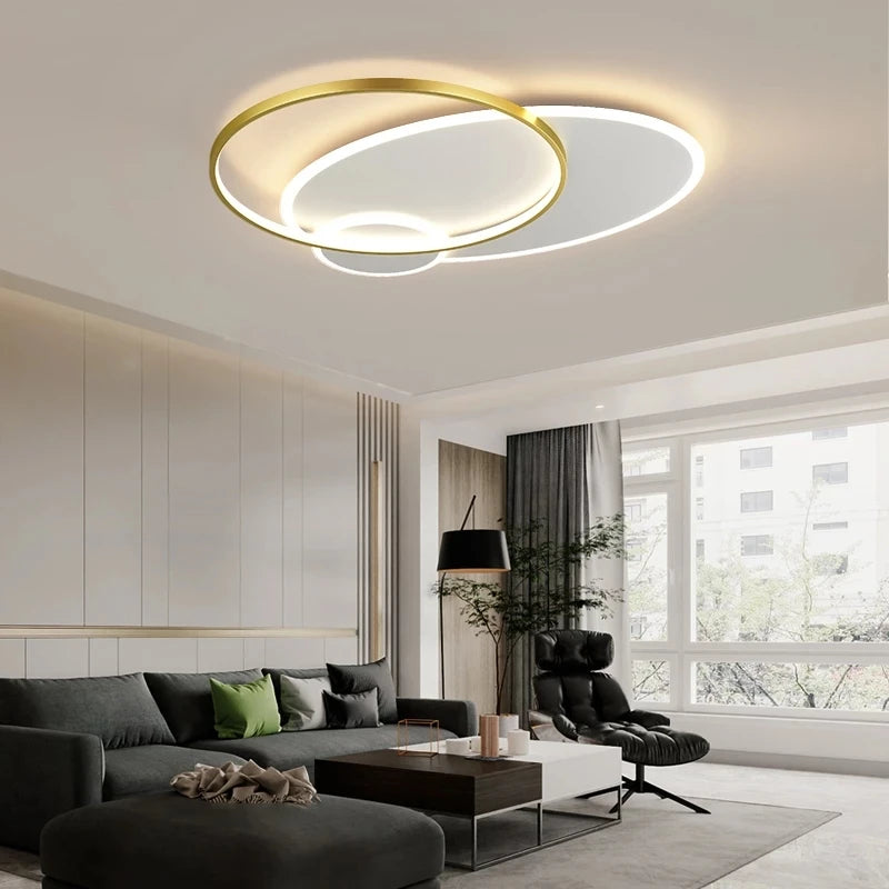 plafonnier led moderne pour décoration intérieure élégante et lumineuse - vue 9 sur 22