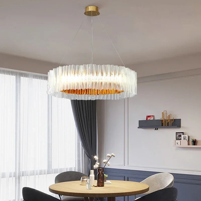 lustre design suspendu pour décoration intérieure moderne élégante - vue 4 sur 15