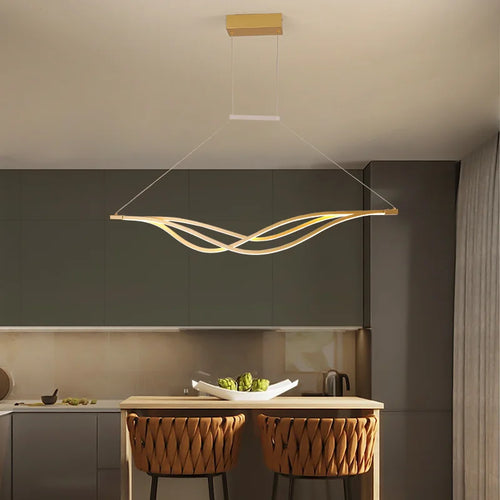 lustre moderne led décoratif pour restaurants et espaces intérieurs - vue 3 sur 10