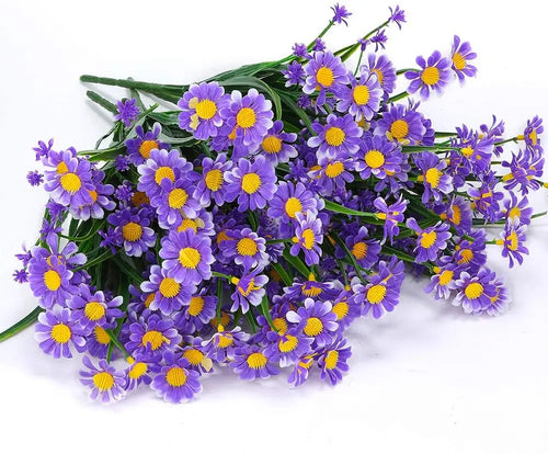 marguerites artificielles résistantes aux uv pour décoration extérieure et intérieure - vue 12 sur 12