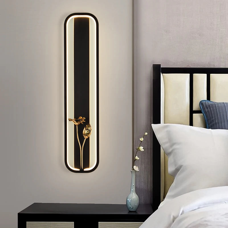 applique murale moderne en cuivre pour intérieur élégant - vue 6 sur 9
