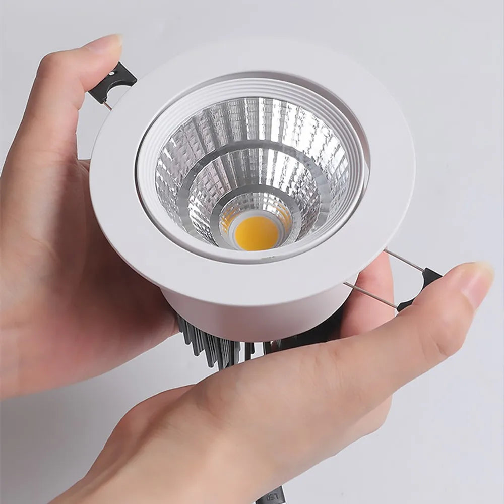 spot led encastrable plafond à intensité réglable éclairage intérieur - vue 4 sur 9