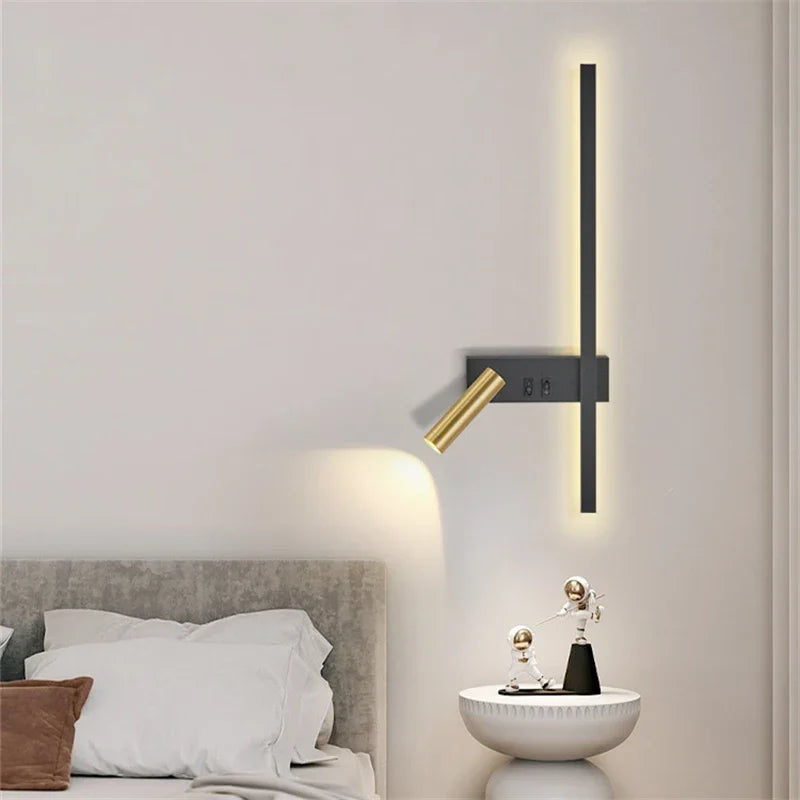 lampe de chevet murale scandinave pour intérieur moderne - vue 5 sur 10